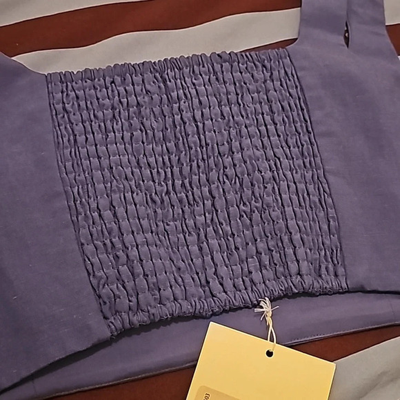 NWT Mara Hoffman Jini crop top size 12 - Picture 4 of 7